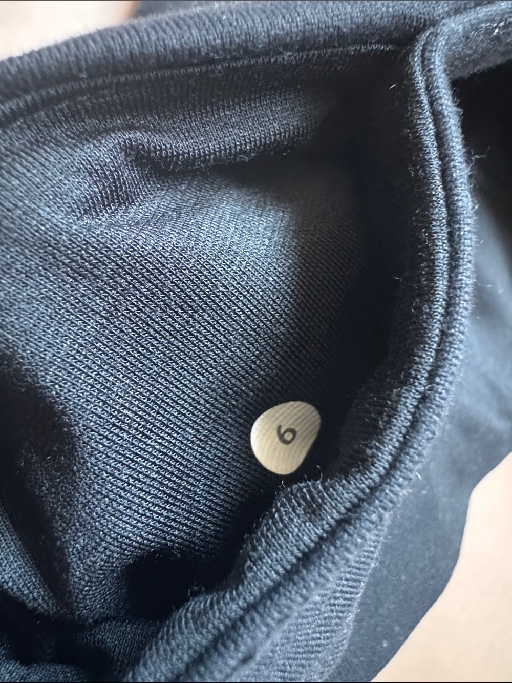 lululemon athletica Black Cropped Leggings with Subtle Logo - Picture 9 of 9